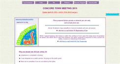 Desktop Screenshot of concordanimals.com